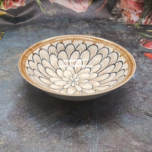 Салатник керамический 220мм с узором Arabesque Радужный Дом РД84595