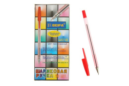 Ручка шариковая Beifa 927АА, красная АА 927RD