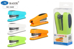 Степлер №24  30 листов пластиковый, ассорти МС-5449