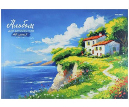 Альбом для рисования  40 листов Природа А40-9247