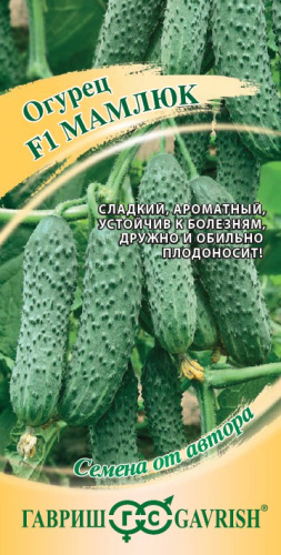 Огурец Мамлюк F1  5шт. цветной пакет Гавриш