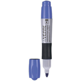 Маркер перманентный синий Devente, пулевидный, 4мм 5043327