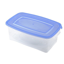 Контейнер для СВЧ пластиковый 1,0л прямоугольный Каскад Полимербыт С570