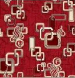 Коврик напольный на войлочной основе с низким ворсом Принт 100х200см p1594/с5p