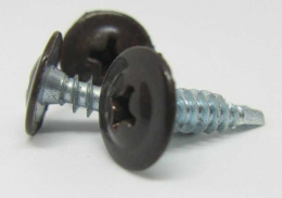 Саморез с п/ш со сверлом 4,2/13 RAL 9005 (черный) 283-42139005