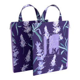 Папка-портфель детский А4 ErichKrause, вертикальная, Lavender 56972