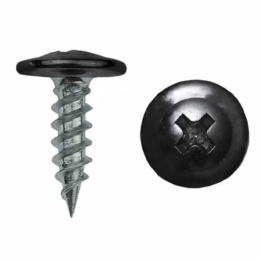 Саморез с п/ш острый 4,2/16 RAL 9005 (черный) 284-421169005