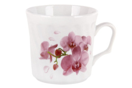 Кружка керамическая 250мл Орхидея Коралл TYMV250