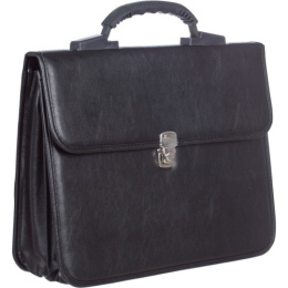 Портфель кожзам Кантри, черный, модель 686/Д 1049058