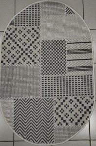 Циновка напольная Петра  80х120см овальная рис. 4280 ТО77847