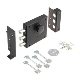 Замок накладной Богатырь Avers 1473