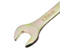 Ключ комбинированный 13х13мм желтый цинк Сибртех 14979