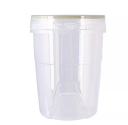 Емкость для продуктов пластиковая с завинчивающейся крышкой 0,60л Премиум Полимербыт С43301