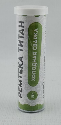 Клей (холодная сварка) Титан универсальный 55г Ремтека 0101/R-55