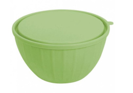 Салатник пластиковый Vanilla 5,0л с крышкой фисташка Sugar&Spice SE186811050