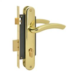 Замок врезной №96-85 К (золото) "Н-М" 17120