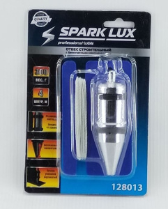 Отвес строительный 300г со шнуром 4м Spark Lux 128013/01649