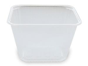 Контейнер одноразовый пластиковый с крышкой 186х132мм 2000мл Юпласт ЮУПМ3323