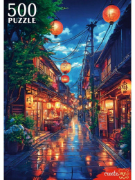 Пазлы  500 элементов Восточная улица Ф500-8719
