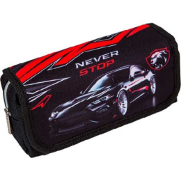 Пенал Devente прямоугольный Never Stop, на молнии 7020400