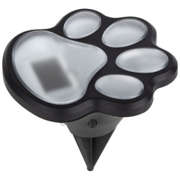 Фонарь садовый пластиковый Лапка 8,5см, на солнечной батарее Park 109247