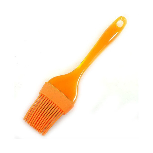 Кисточка кулинарная силиконовая 22см пластиковая ручка AS-B02 Mallony 985819