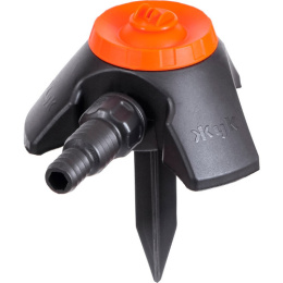 Насадка (улитка) 1/2"-3/4" под хомут, с опорой, Жук Цикл 5760-00