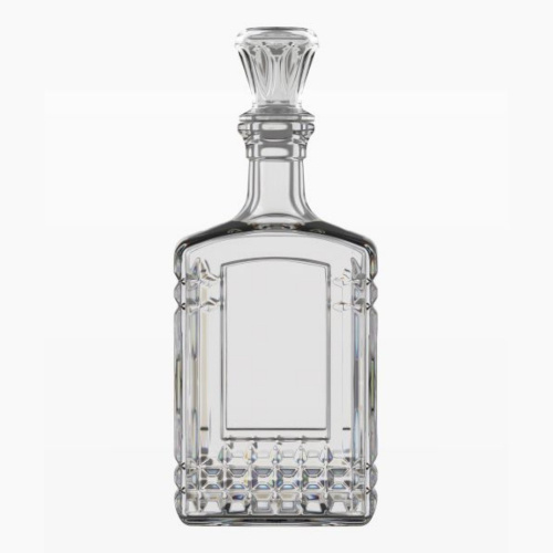 Графин - штоф стеклянный  500мл Бельведер Декостек 1163