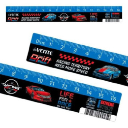 Линейка пластиковая 16см Devente Racing 5091339