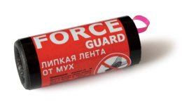 Липкая лента от мух красная Force guard 