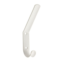 Крючок-вешалка 2 рож.(белый)  "Н-М" 01901