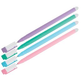 Ручка Пиши-Стирай гелевая Artspace Soda, синяя 0,5мм, антискользящий корпус 282062