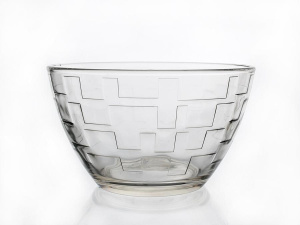 Салатник стеклянный Лабиринт 188мм ОСЗ 07с1327