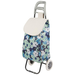 Тележка багажная с сумкой A204 Незабудки, до 25кг Рыжий кот 093579