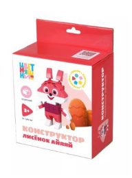 Конструктор пластиковый блочный Цветняшки. Лисенок Айяяй, 40 элементов On Time 45180