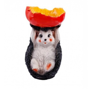 Копилка гипсовая Еж с яблоком 23х14см Гарденвилл 266