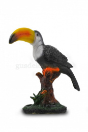 Фигурка садовая гипсовая Тукан 42х39см ГусьДекорЛюкс 11С34