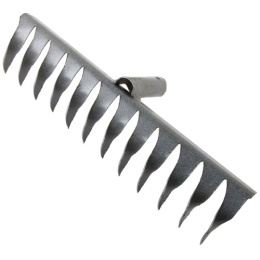 Грабли витые 12 зубьев металлические без черенка, Россия ГВ-12
