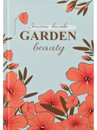 Книжка записная А6  64 листа Красота маков, книжный переплет 64-6546