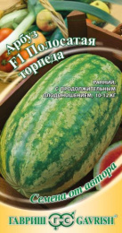 Арбуз Полосатая торпеда F1 5шт. цветной пакет Гавриш