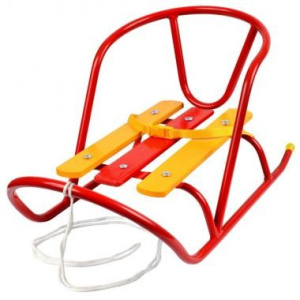 Санки кукольные, алый Nika СКУ1/АЛ