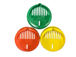 Крышка сливная полиэтиленовая винтовая Твист d- 82мм, цвета в ассортименте Москвичка