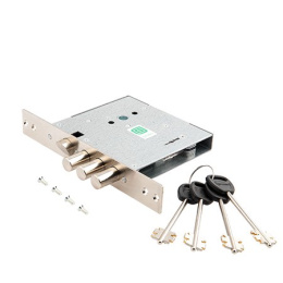 Замок врезной Гардиан-8011, 4 длинных ключа ЗК.303Н-01 Гардиан 41701