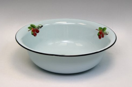 Таз эмалированный 16л с декором Магн Эмаль Магнитогорск 3026/4