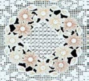 Клеенка ажурная 1,32х22м Lace 040C