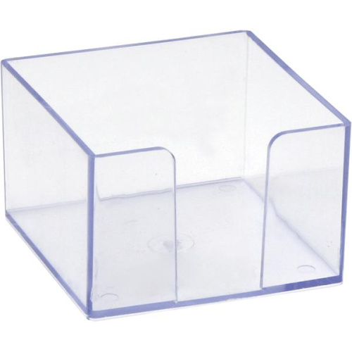 Подставка для бумажного блока 9х9х9 Devente, прозрачная 4105403