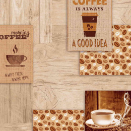 Клеенка столовая на нетканой основе 1,4х20м Dekorama 252A