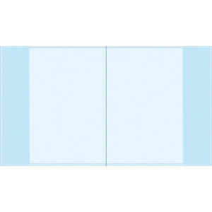 Обложка для тетрадей 209х345мм, 110мкр, комплект 20шт. 8051552