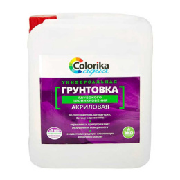 Грунтовка "Colorika Aqua" унив. глубокого проникновения 5кг акриловая 0159