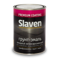 Грунт-эмаль "Slaven" быстросохнущий антикор. белый 0,5кг Р14873